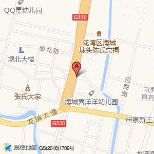 埭东北路与河滨路交叉口