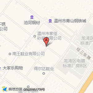 纬一东一路与经三南二路交叉口