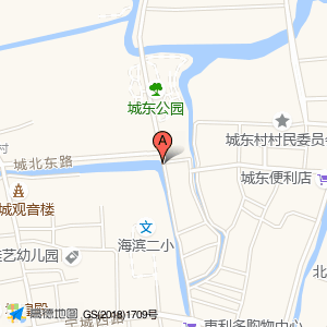 城东北街与城东西路交叉口