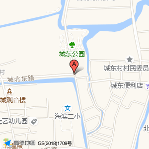 城东西路与城北东路交叉口