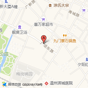 广场东路-道路停车位