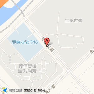 德信碧桂园·观澜苑内部地下停车场
