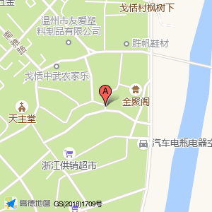 梓树下巷与金根路交叉口