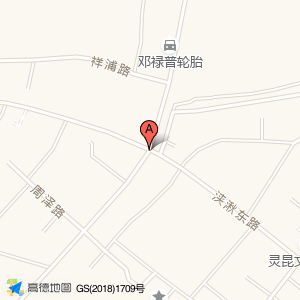 浃湫东路与浃湫西路交叉口