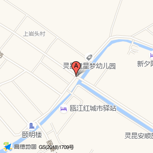 上岩头路与灵昆西路交叉口