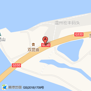灵霓线与黄山路交叉口