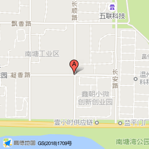 凝香路与长顺路交叉口