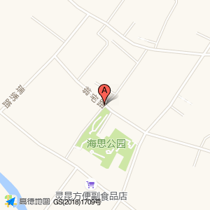 海绣路与翁宅路交叉口