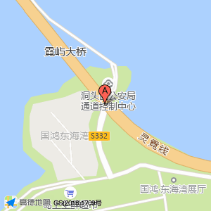 灵霓北堤与330国道交叉口