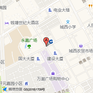 广场路与永兴路交叉口