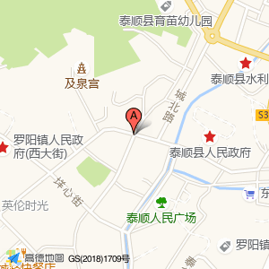 北大街与横街交叉口