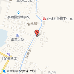 景园路与泰景路交叉口