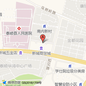 新城商贸城停车场(出入口)