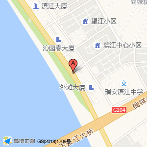 景滨路与滨江大道交叉口