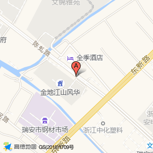 金地江山风华内部地下停车场(出入口)