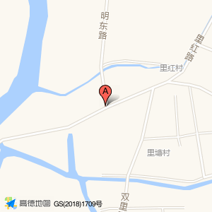 明东路与里红路交叉口