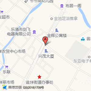 兴茂大厦地面停车场(出入口)