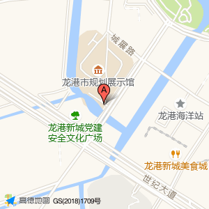 龙港市规划展示馆停车场(出入口)