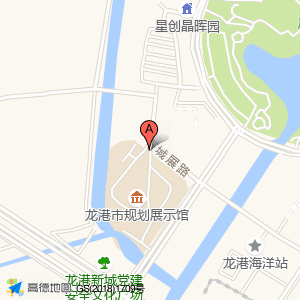 龙港市规划展示馆停车场(出入口)